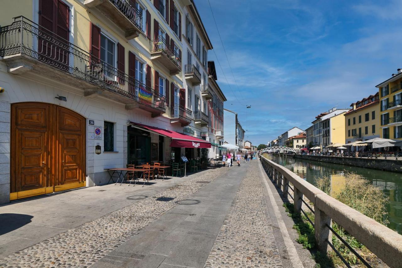 Primopiano - Alzaia Lägenhet Milano Exteriör bild